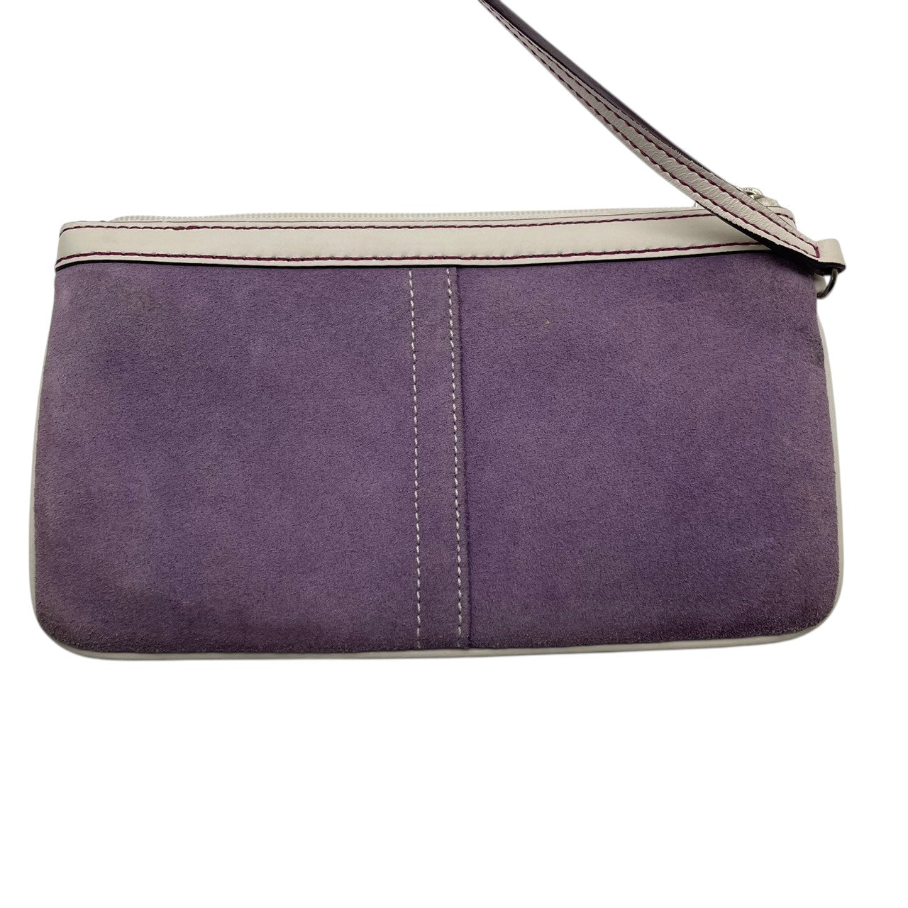 良品 コーチ COACH トートバッグ ショルダーバッグ Y2K vintage スウェード スエード レザー パープル 紫 シルバー金具 肩掛け A4収納 エレガント お出かけ デイリーユース 通勤 通学 レディース 鞄 カバン 8A16 S79