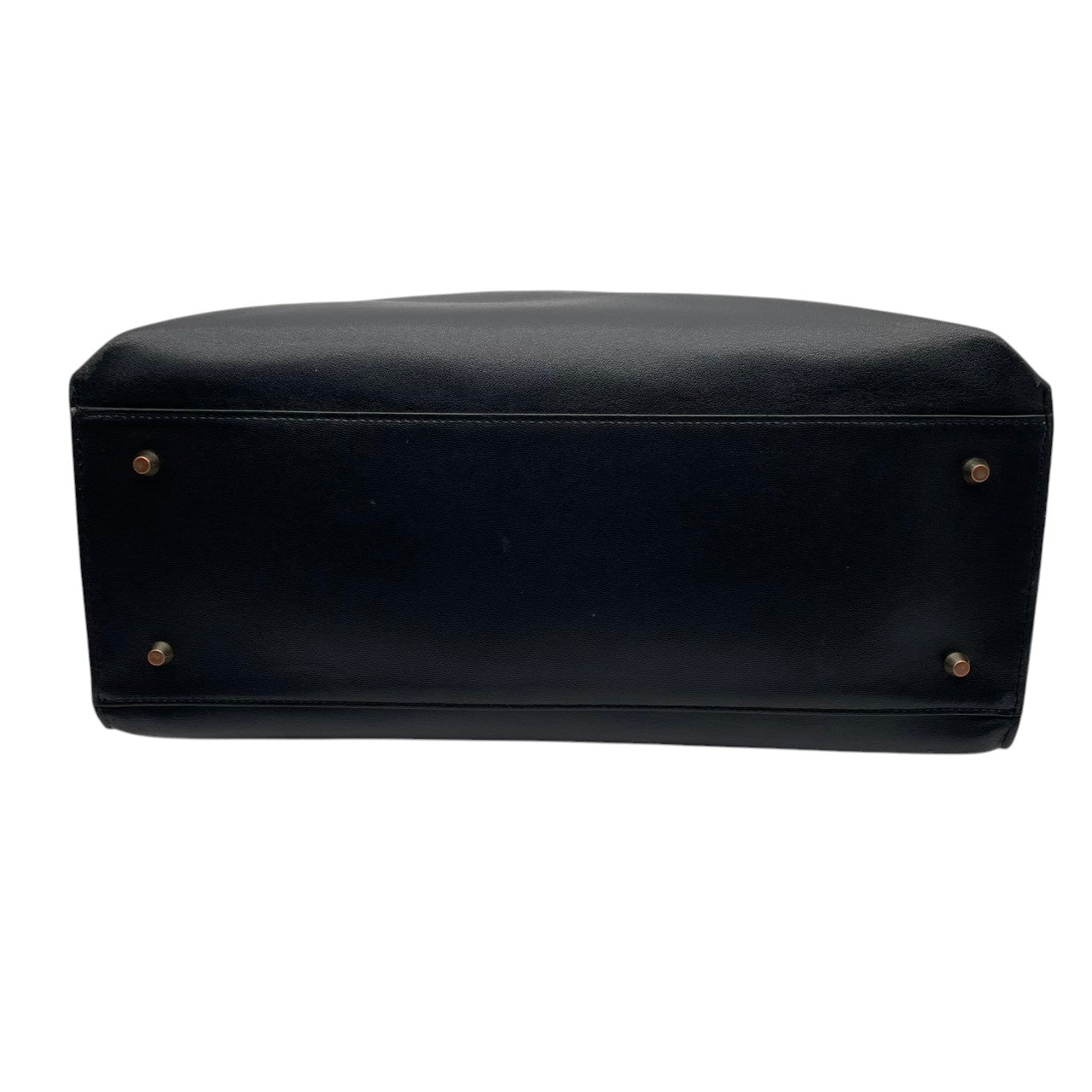 良品 フルラ FURLA トートバッグ ショルダーバッグ レザー ブラック 黒 ゴールド金具 ロゴチャーム 肩掛け A4収納可 大容量 エレガント ビジネス 通勤 通学 デイリーユース レディース 鞄 カバン S79