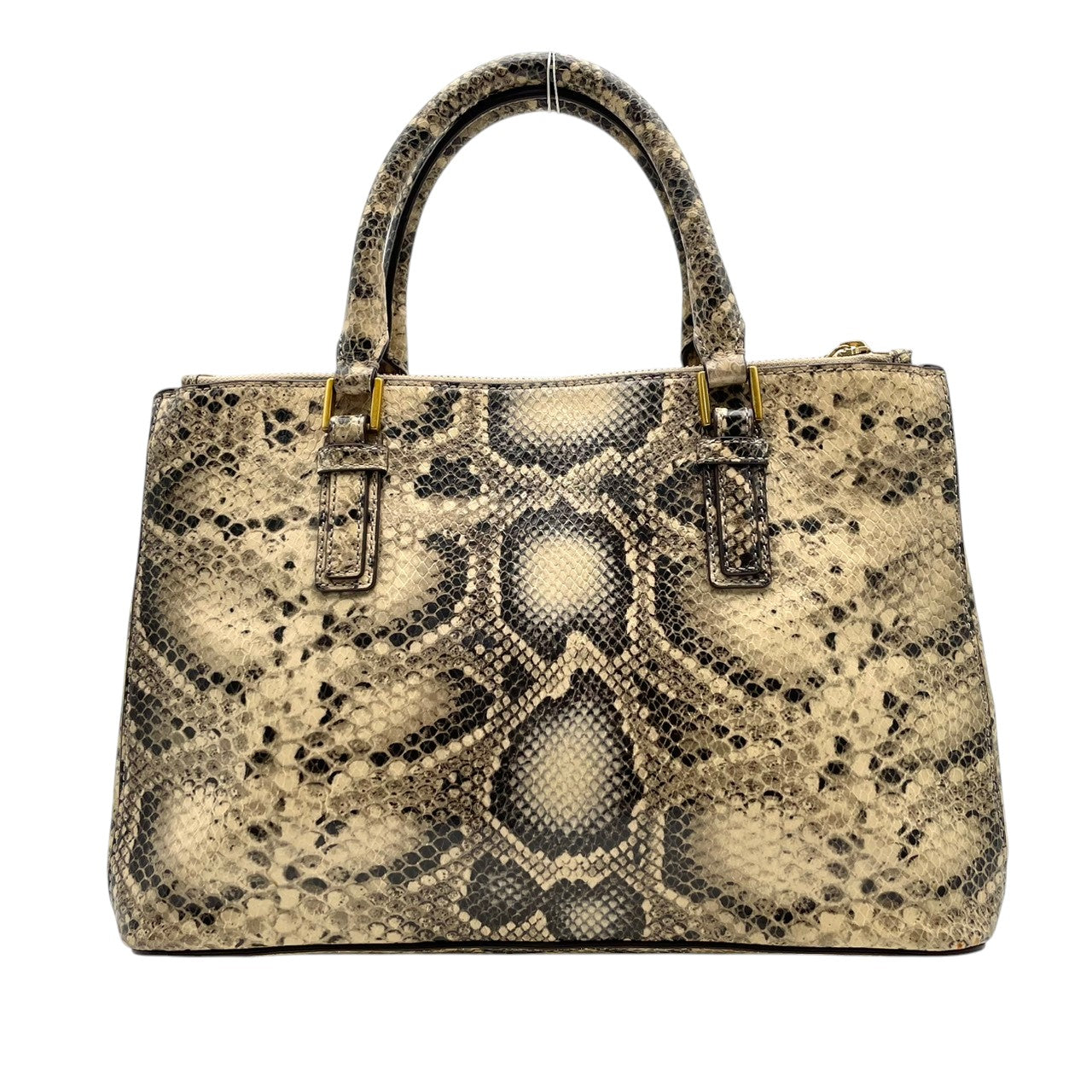 【美品】TORY BURCH トリーバーチ 2WAY トートバッグ ショルダーバッグ スネーク柄 ヘビ柄 レザー 本革 ゴールド金具 ロゴ エレガント 上品 高級感 お出かけ 普段使い レディース 大容量 S62