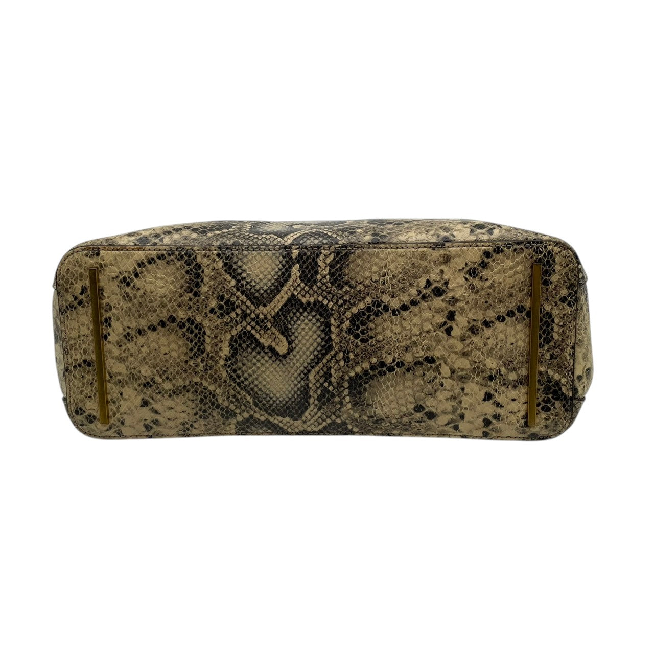 【美品】TORY BURCH トリーバーチ 2WAY トートバッグ ショルダーバッグ スネーク柄 ヘビ柄 レザー 本革 ゴールド金具 ロゴ エレガント 上品 高級感 お出かけ 普段使い レディース 大容量 S62