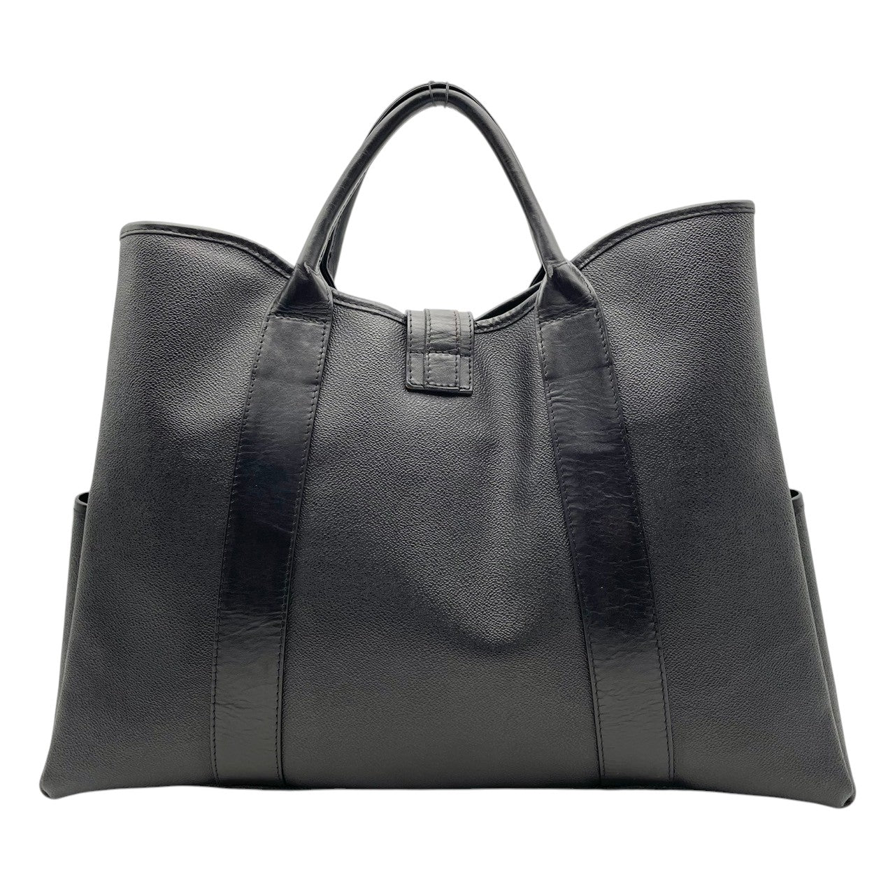 【美品】Orobianco オロビアンコ 2WAY レザー トートバッグ ショルダーバッグ ブラック 黒 大きめ 大容量 A4収納 ビジネス 通勤 通学 メンズ エレガント 上品 高級感 本革 肩掛け 斜め掛け カバン 鞄 トラベル 出張 イタリア S62