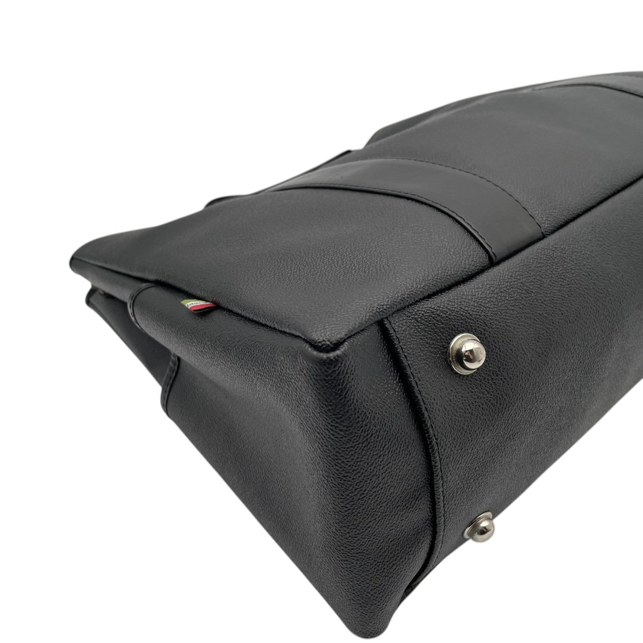 【美品】Orobianco オロビアンコ 2WAY レザー トートバッグ ショルダーバッグ ブラック 黒 大きめ 大容量 A4収納 ビジネス 通勤 通学 メンズ エレガント 上品 高級感 本革 肩掛け 斜め掛け カバン 鞄 トラベル 出張 イタリア S62