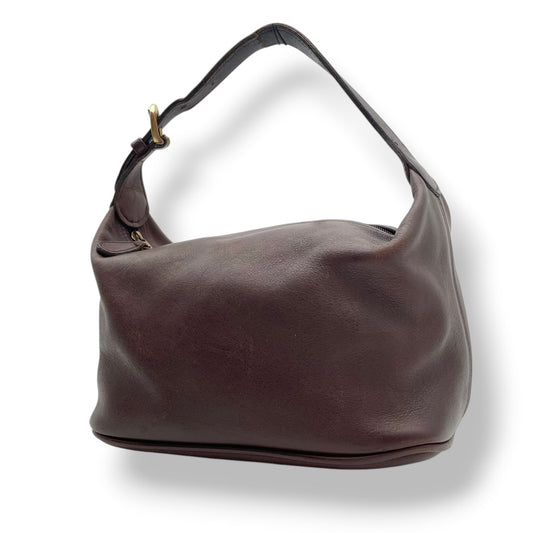 COACH コーチ オールドコーチ ハンドバッグ レザー ブラウン 茶 ショルダーバッグ ワンショルダー 肩掛け 本革 ヴィンテージ ビンテージ レトロ コンパクト デイリーユース レディース カバン エレガント お出かけ シンプル S64