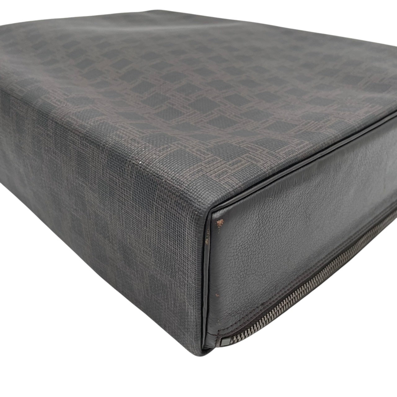 dunhill ダンヒル 本革 レザー ビジネスバッグ ブリーフケース ショルダーバッグ 2WAY ブラウン 茶 メンズ 通勤 出張 A4収納 大容量 斜め掛け 書類かばん クラシック フォーマル シンプル デイリーユース 紳士 良品 S34