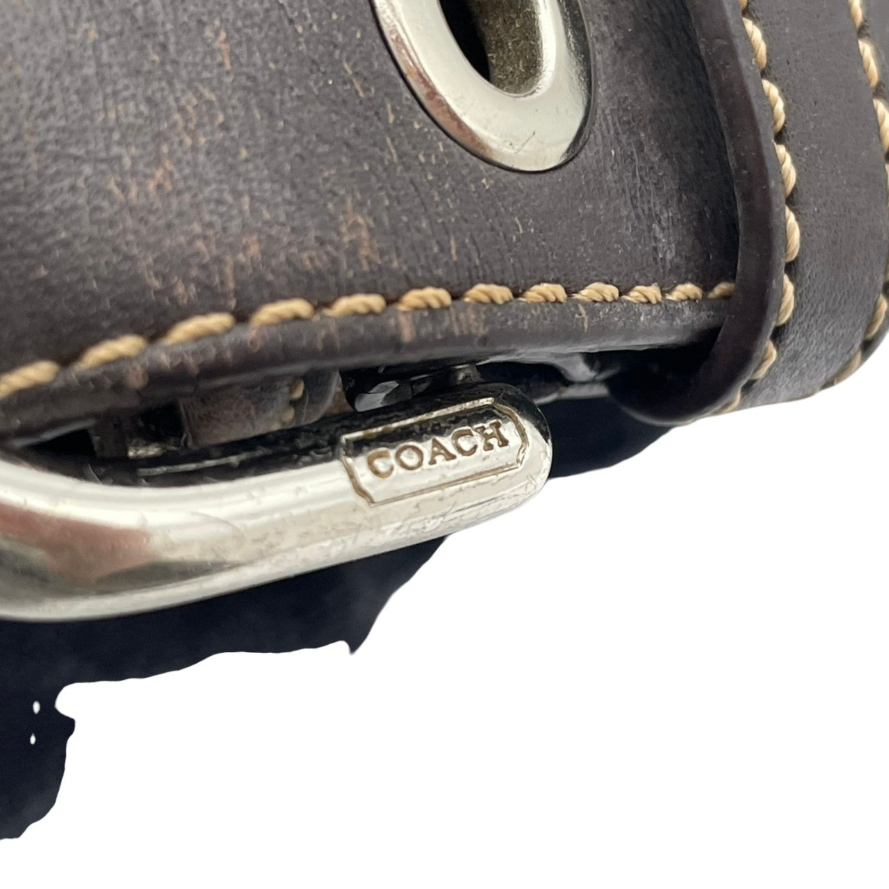 コーチ COACH ミニシグネチャー ショルダーバッグ キャンバス レザー ベージュ ブラウン 総柄 F10944 斜め掛け可 肩掛け ファスナー開閉 シルバー金具 レディース ユニセックス 日常使い クラシック ロングショルダー 収納力 S2