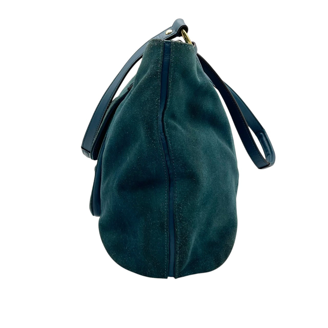 コーチ COACH キャンベル スエード ベル キャリーオール トートバッグ スウェード レザー ティール ブルー ワンショルダー 肩掛け A4収納 フロントポケット ゴールド金具 F24688 レディース クラシック 収納力 S2 大容量 上品 通勤