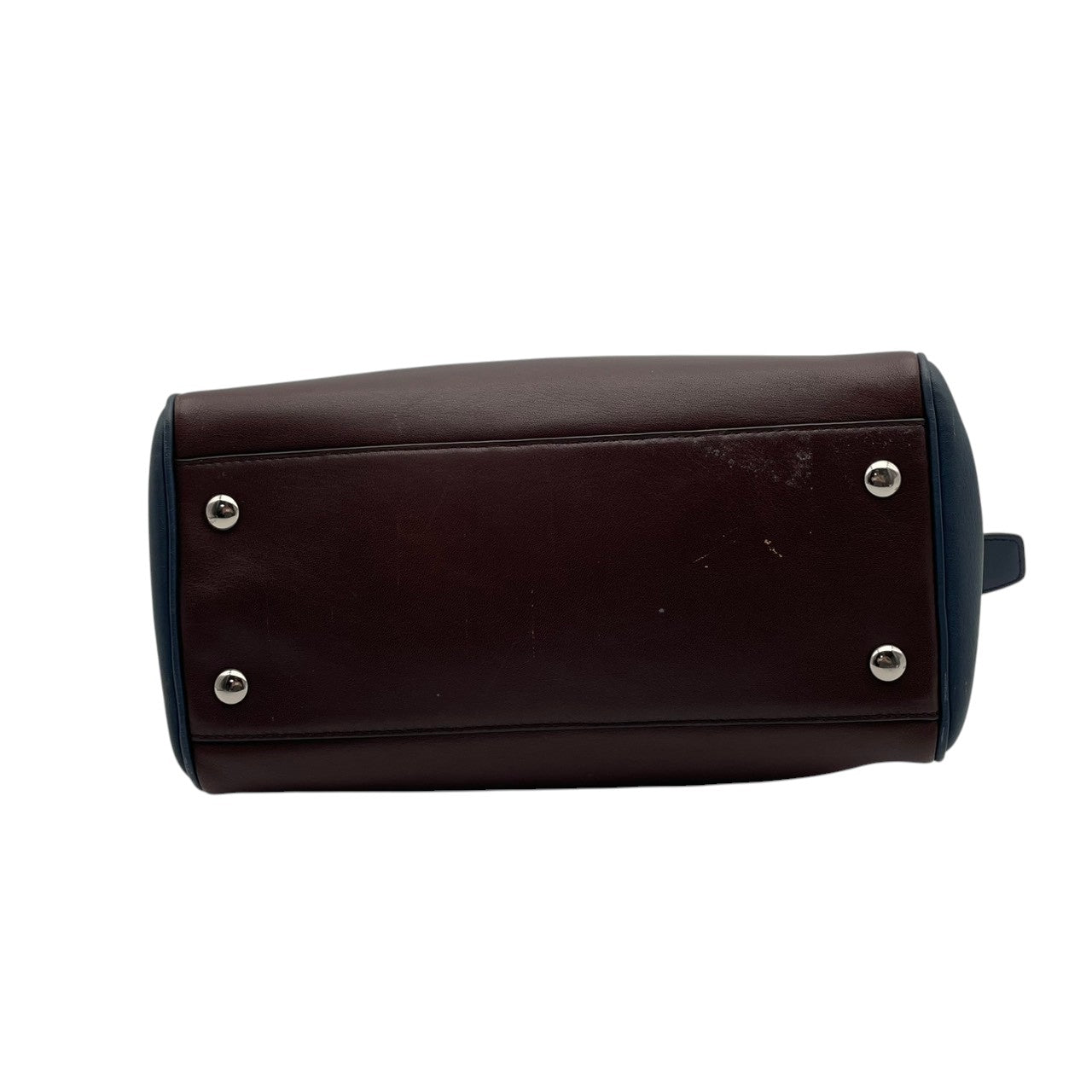 コーチ COACH レガシー ノースサウス サッチェル ハンドバッグ レザー 本革 ブラウン ネイビー バイカラー 26301 F1320 タッセル シルバー金具 フラップ 手持ち トップハンドル レディース 上品 クラシック 日常使い 収納力 S2