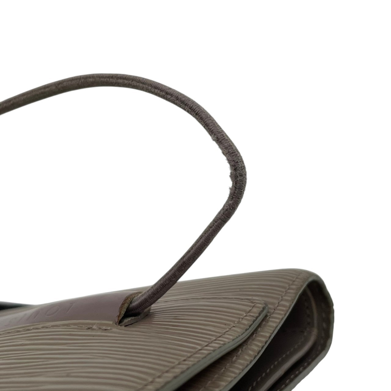ルイヴィトン LOUIS VUITTON ポルトモネ エラスティック 三つ折り財布 エピ レザー グレージュ M6366B ゴムベルト コンパクトウォレット 折り財布 レディース ユニセックス ロゴ型押し 小銭入れ 札入れ カード収納 M3