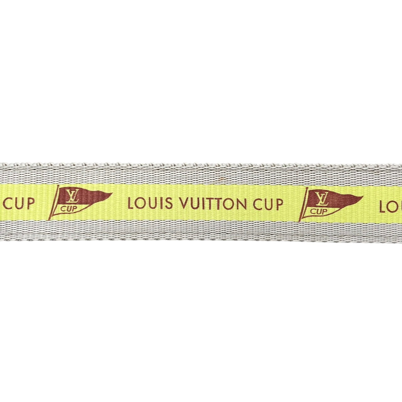 ルイヴィトン LOUIS VUITTON ポーチバッグ LVカップ 2003 グレージュ イエロー D60184 ポリウレタン ワンハンドル ミニトート 手提げ バッグ ロゴテープ レディース ユニセックス M5