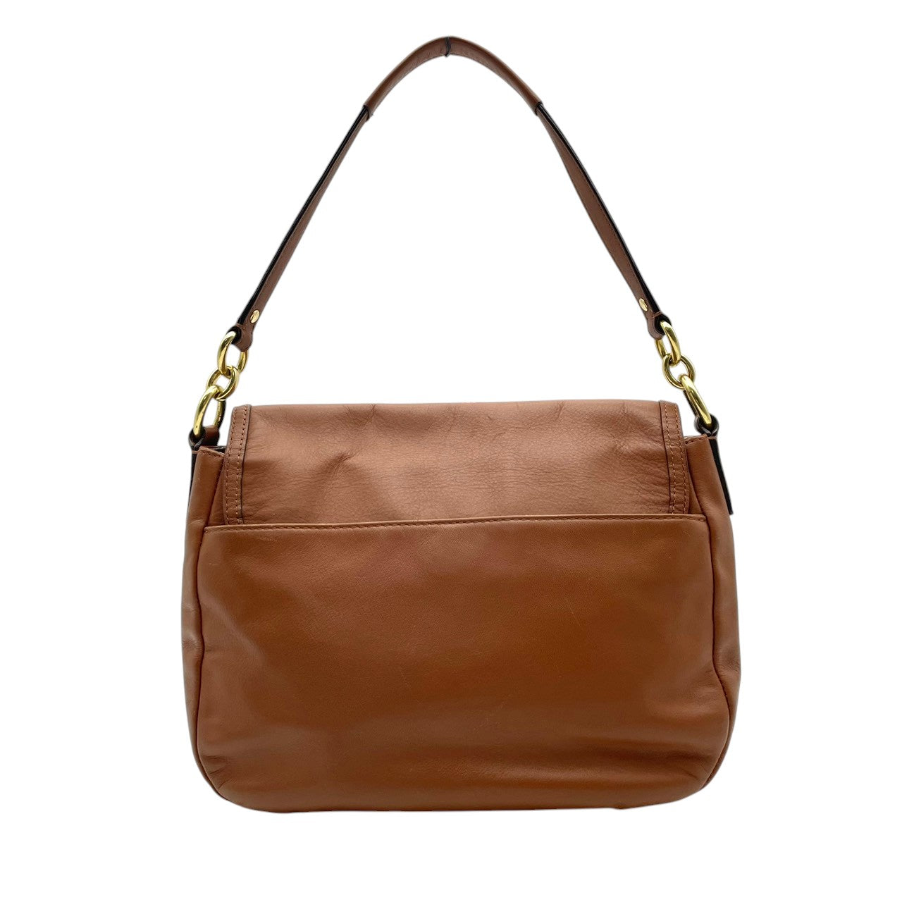 【美品】 コーチ COACH ショルダーバッグ クロスボディ 斜め掛け可 レザー 本革 ブラウン 茶色 シルバー金具 ターンロック フラップ カジュアル クラシック ビンテージ 上品 鞄 通勤 通学 お出かけ レディース 定番 人気 希少 アイテム S59