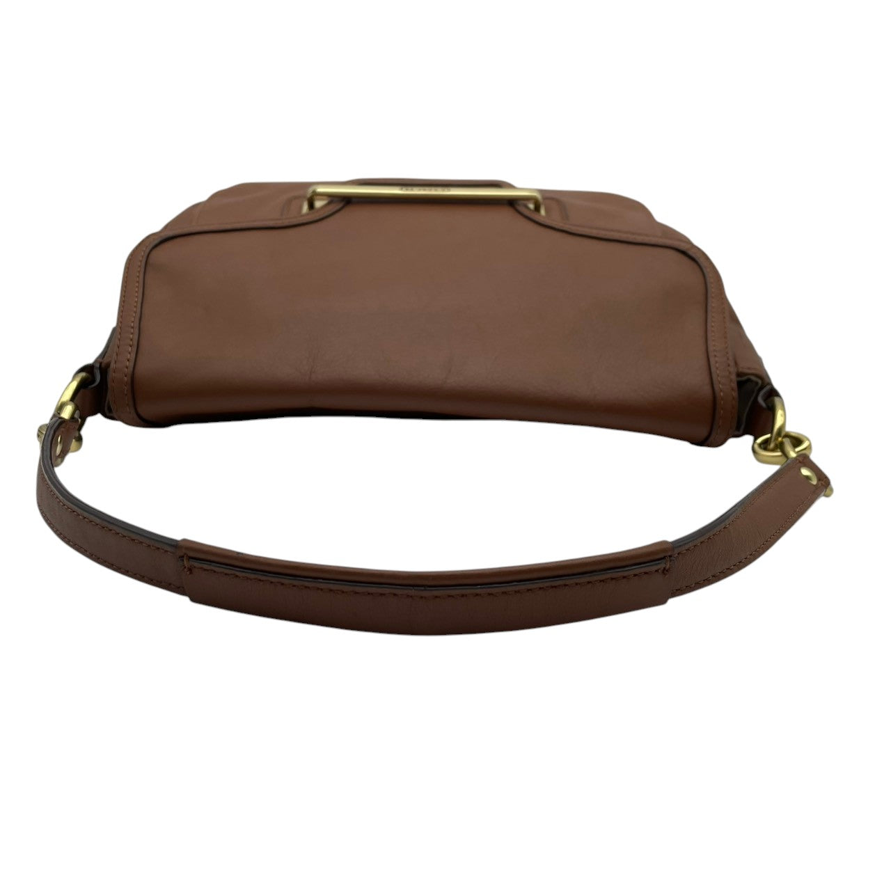 【美品】 コーチ COACH ショルダーバッグ クロスボディ 斜め掛け可 レザー 本革 ブラウン 茶色 シルバー金具 ターンロック フラップ カジュアル クラシック ビンテージ 上品 鞄 通勤 通学 お出かけ レディース 定番 人気 希少 アイテム S59