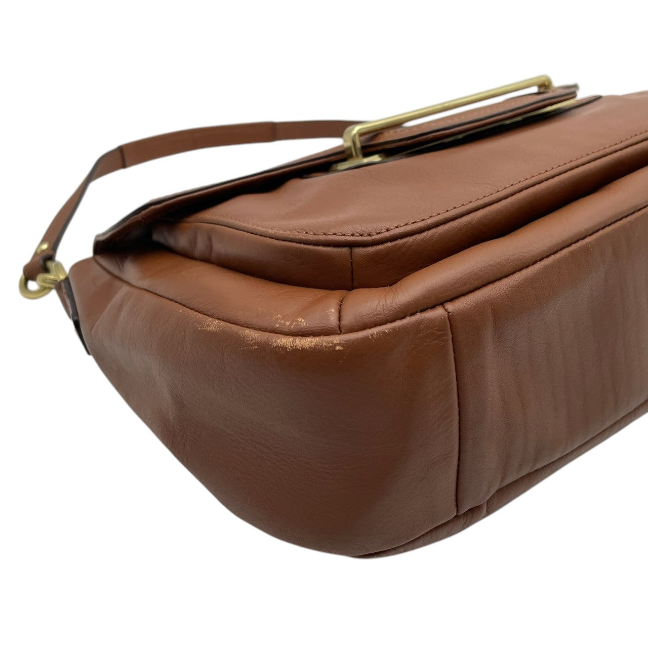 【美品】 コーチ COACH ショルダーバッグ クロスボディ 斜め掛け可 レザー 本革 ブラウン 茶色 シルバー金具 ターンロック フラップ カジュアル クラシック ビンテージ 上品 鞄 通勤 通学 お出かけ レディース 定番 人気 希少 アイテム S59