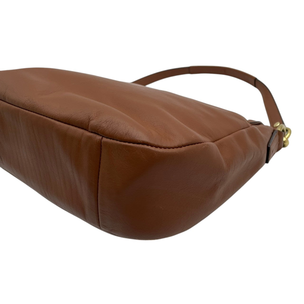 【美品】 コーチ COACH ショルダーバッグ クロスボディ 斜め掛け可 レザー 本革 ブラウン 茶色 シルバー金具 ターンロック フラップ カジュアル クラシック ビンテージ 上品 鞄 通勤 通学 お出かけ レディース 定番 人気 希少 アイテム S59