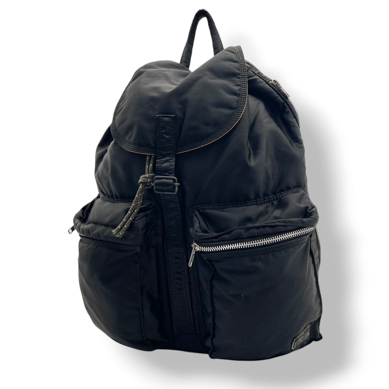 【良品】 ポーター PORTER タンカー リュック デイパック バックパック ナイロン ブラック 黒 オレンジ 大容量 ミリタリー カジュアル クラシック ビンテージ 通勤 通学 デイリー メンズ レディース ユニセックス 定番 人気 吉田カバン S59