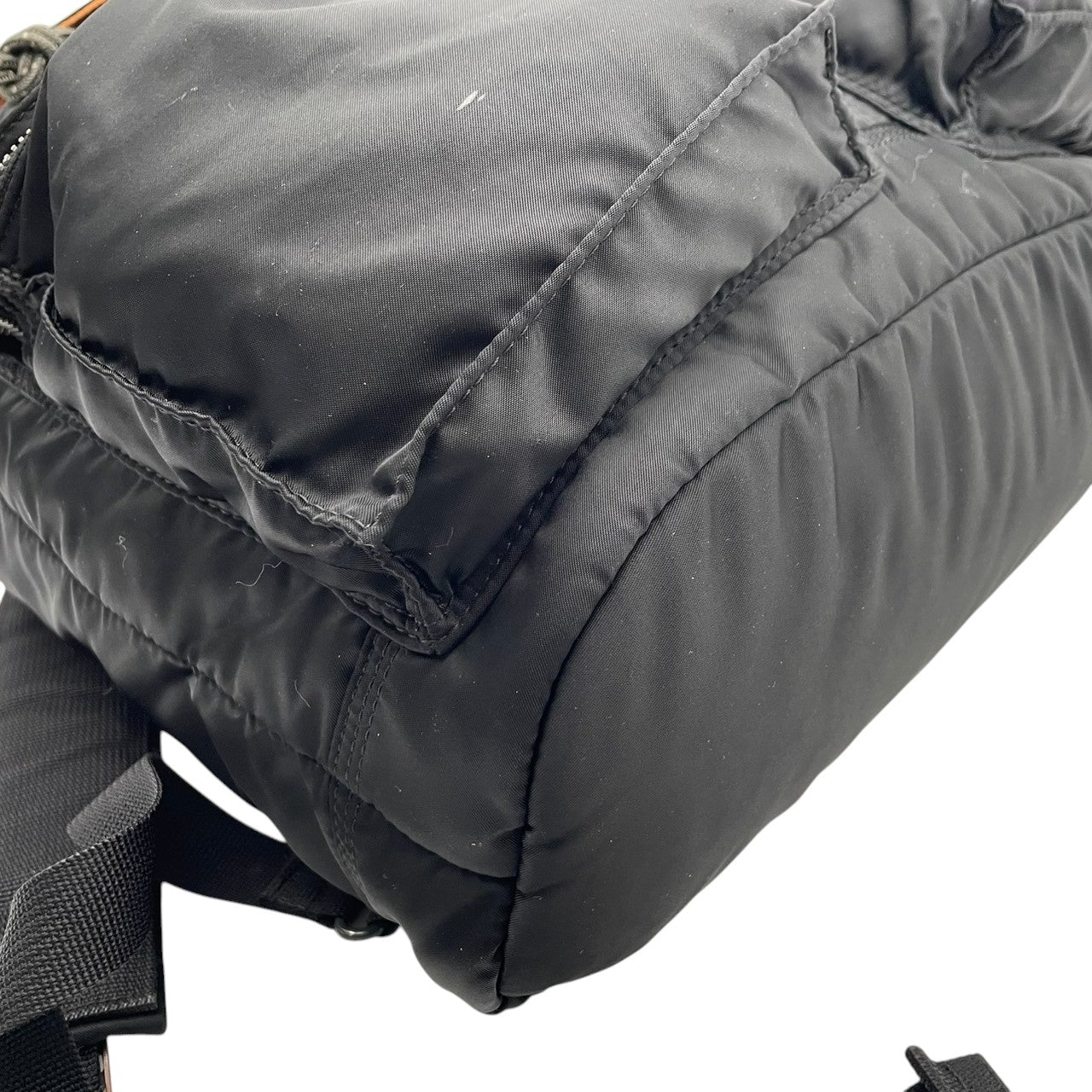 【良品】 ポーター PORTER タンカー リュック デイパック バックパック ナイロン ブラック 黒 オレンジ 大容量 ミリタリー カジュアル クラシック ビンテージ 通勤 通学 デイリー メンズ レディース ユニセックス 定番 人気 吉田カバン S59