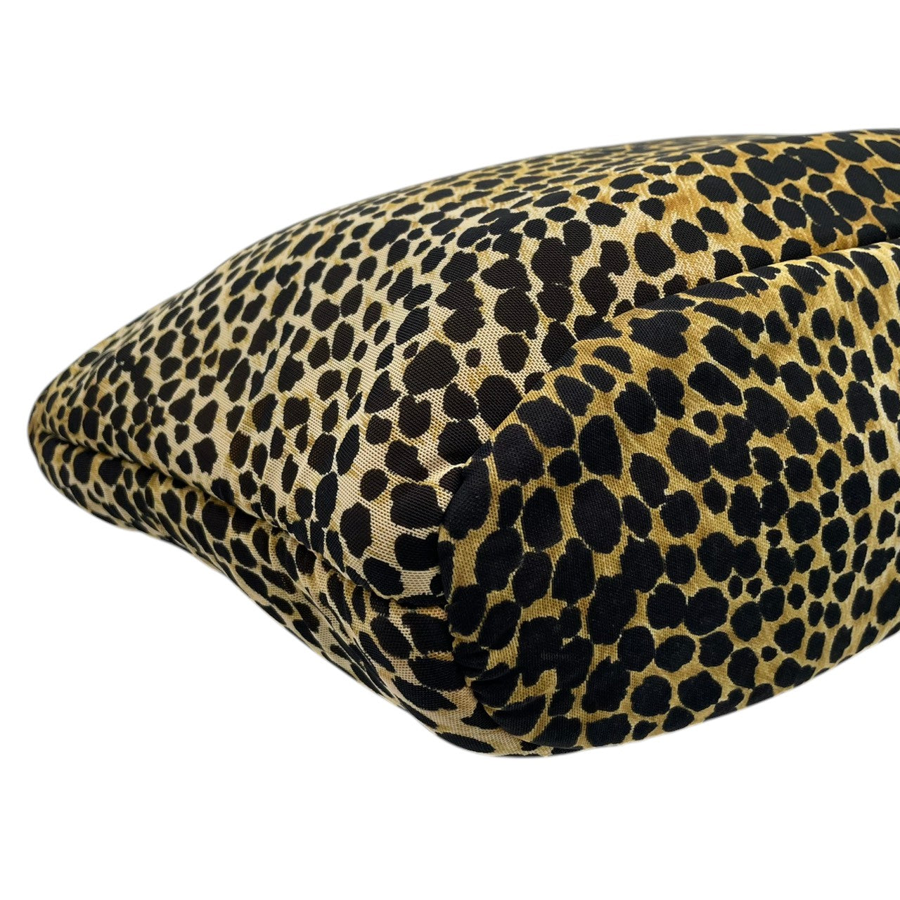 【良品】 ドルチェ＆ガッバーナ DOLCE&GABBANA トートバッグ ショルダーバッグ ナイロン レザー レオパード柄 ヒョウ柄 ブラウン 茶 ブラック 黒 肩掛け 大容量 軽量 A4収納可能 カジュアル クラシック エレガント レディース 定番 S59