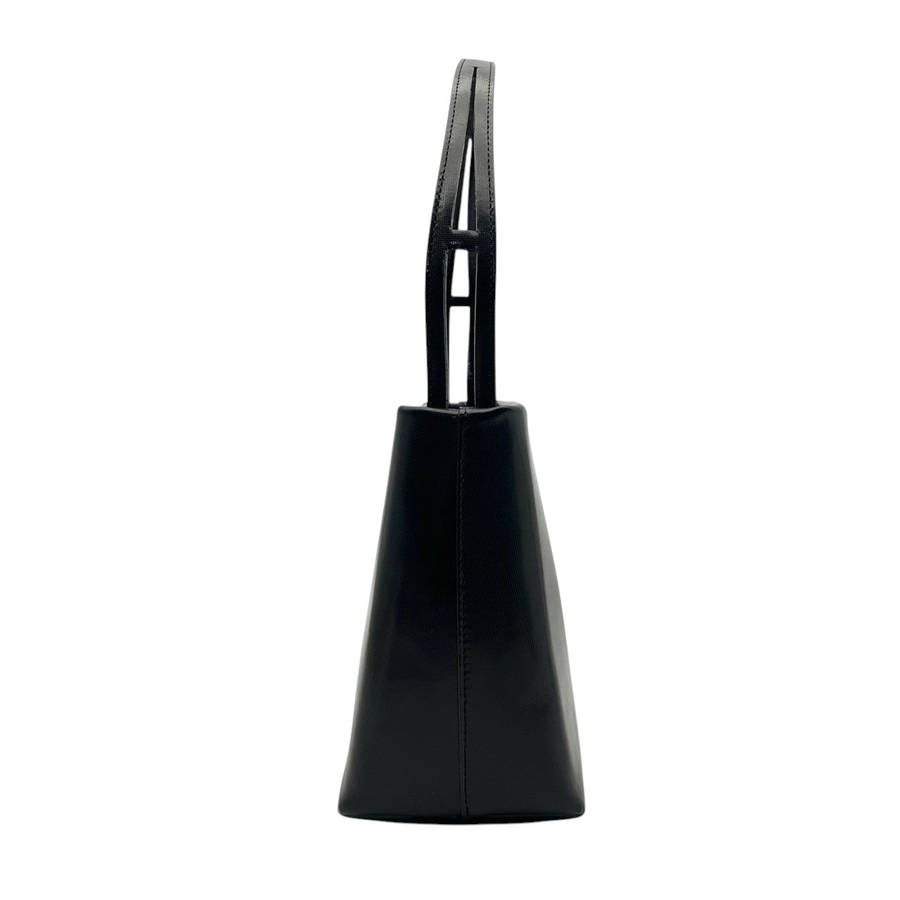 【良品】 ジバンシー GIVENCHY ハンドバッグ ミニボストンバッグ PVC ブラック 黒 ゴールド金具 4Gロゴ 総柄 型押し ヴィンテージ レトロ クラシック エレガント 上品 鞄 お出かけ フォーマル 冠婚葬祭 レディース 定番 人気 希少 S60
