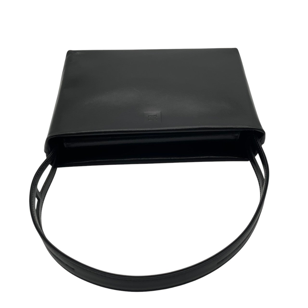 【良品】 ジバンシー GIVENCHY ハンドバッグ ミニボストンバッグ PVC ブラック 黒 ゴールド金具 4Gロゴ 総柄 型押し ヴィンテージ レトロ クラシック エレガント 上品 鞄 お出かけ フォーマル 冠婚葬祭 レディース 定番 人気 希少 S60