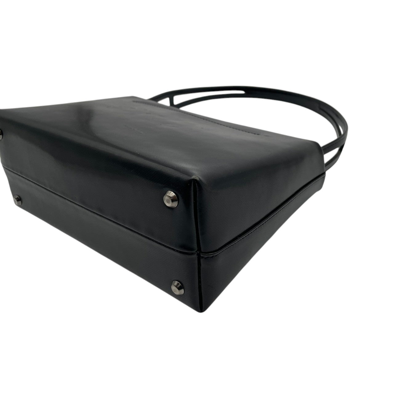 【良品】 ジバンシー GIVENCHY ハンドバッグ ミニボストンバッグ PVC ブラック 黒 ゴールド金具 4Gロゴ 総柄 型押し ヴィンテージ レトロ クラシック エレガント 上品 鞄 お出かけ フォーマル 冠婚葬祭 レディース 定番 人気 希少 S60