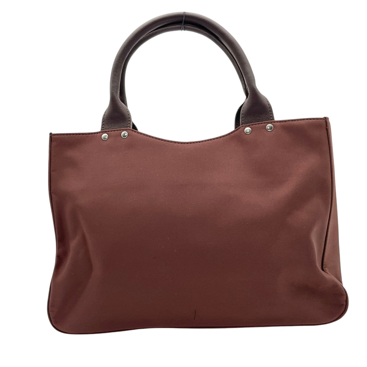 【美品】 カステルバジャック CASTELBAJAC ハンドバッグ ミニボストン トートバッグ ナイロン レザー ブラウン 茶 家紋 ロゴ ステッチ 軽量 カジュアル スポーティ 鞄 お出かけ デイリー メンズ レディース ユニセックス 定番 人気 S60