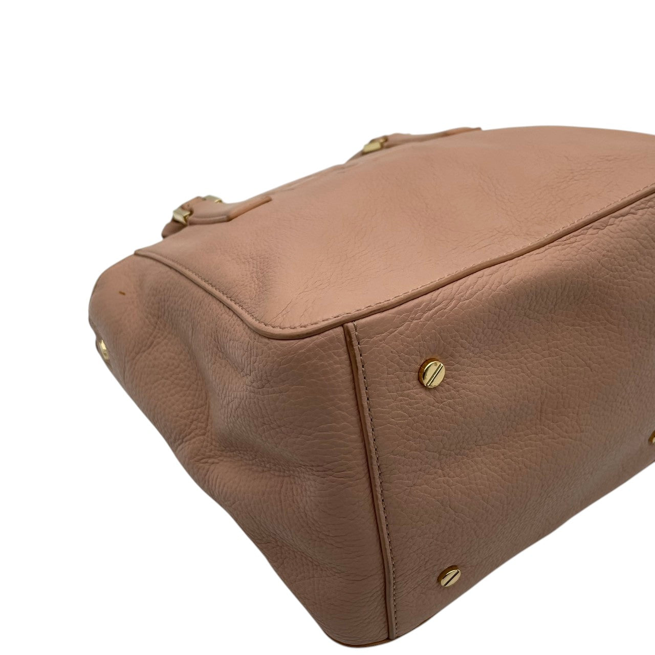 【美品】 トリーバーチ TORY BURCH ティア Thea スモール トートバッグ ハンドバッグ ショルダーバッグ 2WAY レザー 本革 ピンクベージュ ゴールド金具 斜め掛け可 クロスボディ 自立可 エレガント 上品 レディース 定番 人気 S60