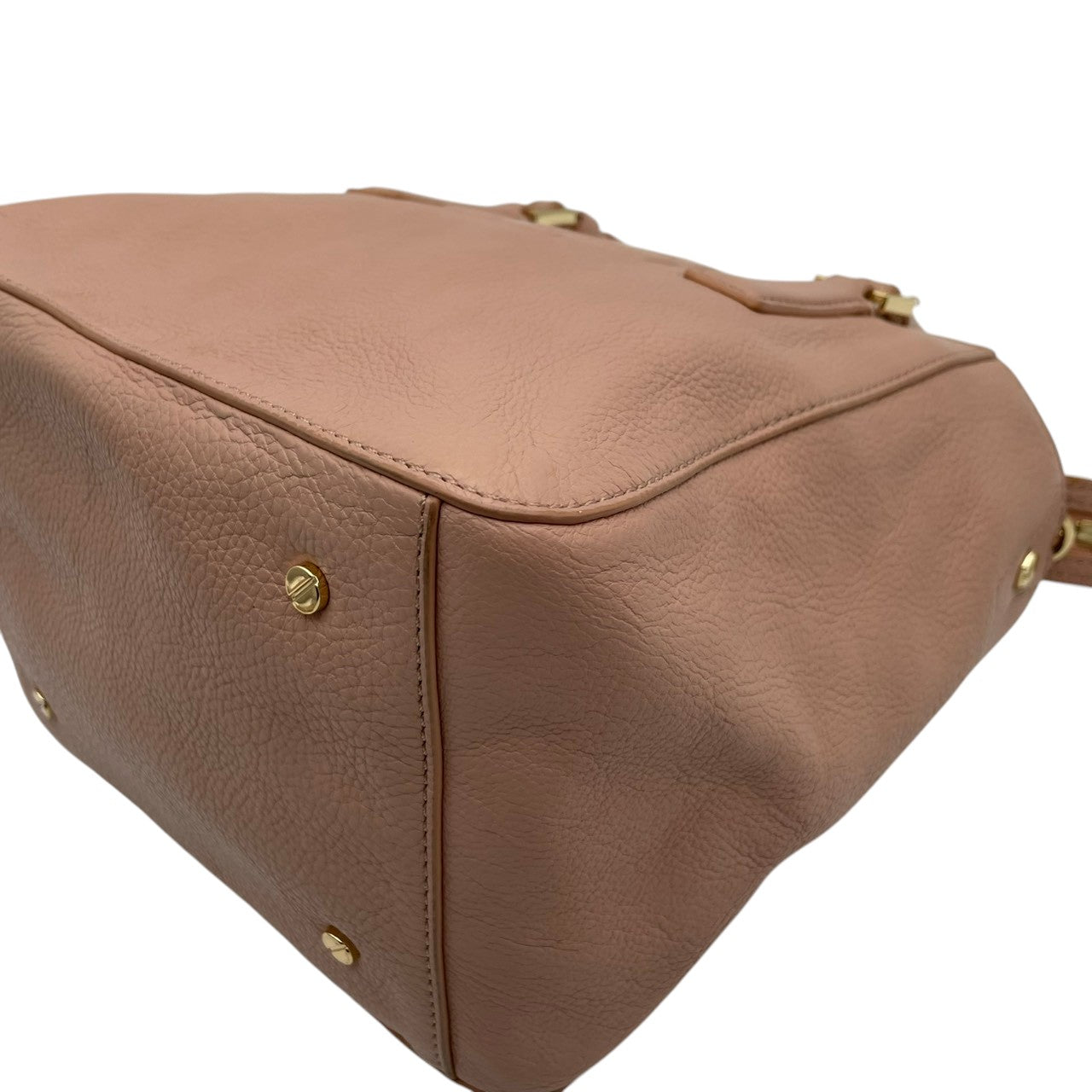 【美品】 トリーバーチ TORY BURCH ティア Thea スモール トートバッグ ハンドバッグ ショルダーバッグ 2WAY レザー 本革 ピンクベージュ ゴールド金具 斜め掛け可 クロスボディ 自立可 エレガント 上品 レディース 定番 人気 S60