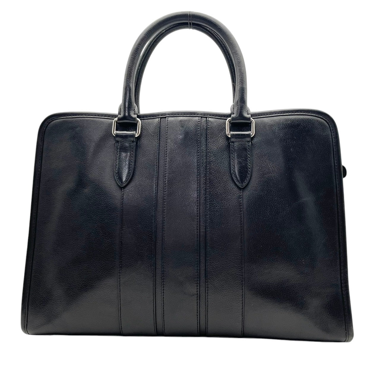 COACH コーチ Metropolitan メトロポリタン ブリーフケース ビジネスバッグ 2way レザー ブラック メンズ シルバー金具 A4収納 PC収納 通勤 ショルダー ハンドバッグ 書類 仕事 s83