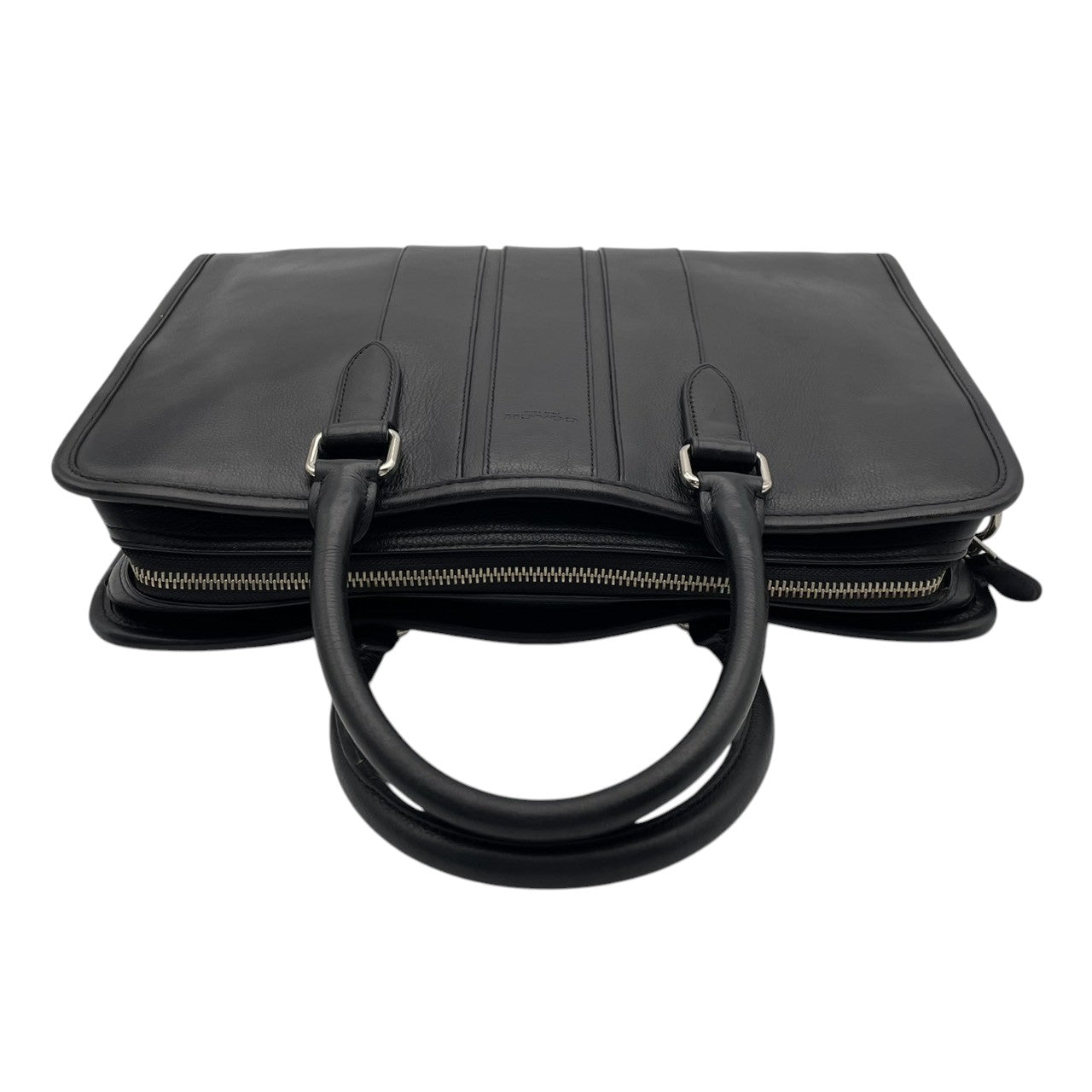 COACH コーチ Metropolitan メトロポリタン ブリーフケース ビジネスバッグ 2way レザー ブラック メンズ シルバー金具 A4収納 PC収納 通勤 ショルダー ハンドバッグ 書類 仕事 s83