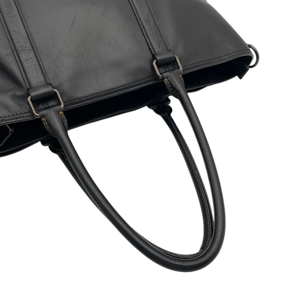 COACH コーチ 1941 ジップ グローブタンドレザー トートバッグ ブラック シルバー金具 大容量 A4収納 通勤 ビジネス 本革 牛革 ユニセックス シンプル 上質 55564 S88