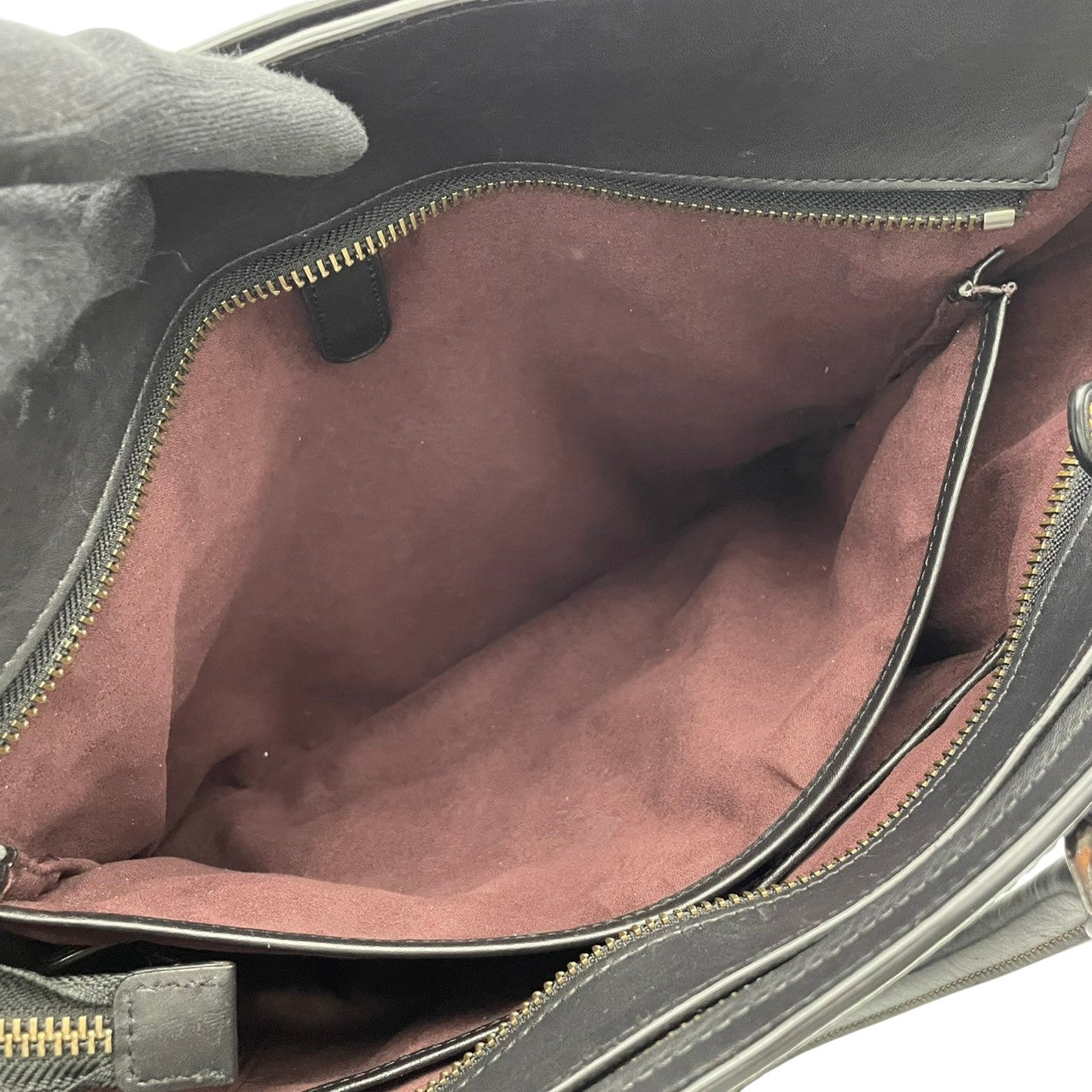 COACH コーチ 1941 ジップ グローブタンドレザー トートバッグ ブラック シルバー金具 大容量 A4収納 通勤 ビジネス 本革 牛革 ユニセックス シンプル 上質 55564 S88