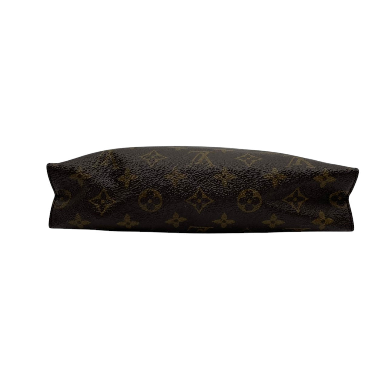 【良品】 ルイヴィトン LOUIS VUITTON ポッシュ・トワレット セカンドバッグ クラッチバッグ ポーチ モノグラム PVC レザー ブラウン 茶 ゴールド金具 メンズ レディース ユニセックス デイリー お出かけ 定番 人気 鞄 カバン S93