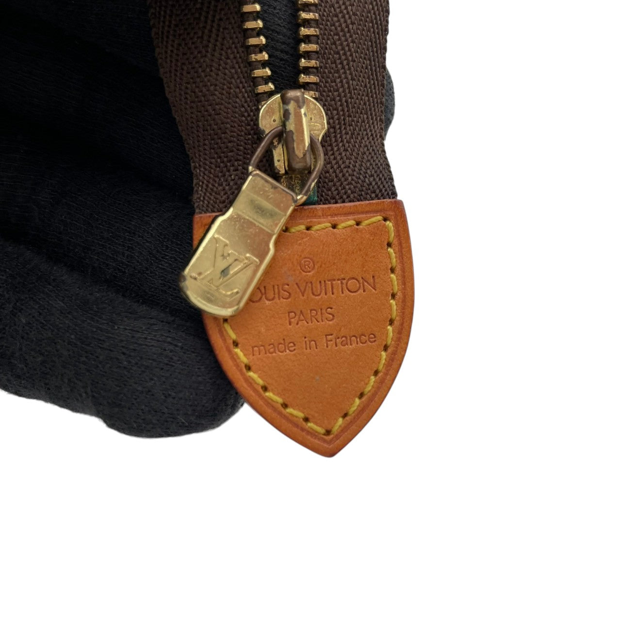【良品】 ルイヴィトン LOUIS VUITTON ポッシュ・トワレット セカンドバッグ クラッチバッグ ポーチ モノグラム PVC レザー ブラウン 茶 ゴールド金具 メンズ レディース ユニセックス デイリー お出かけ 定番 人気 鞄 カバン S93