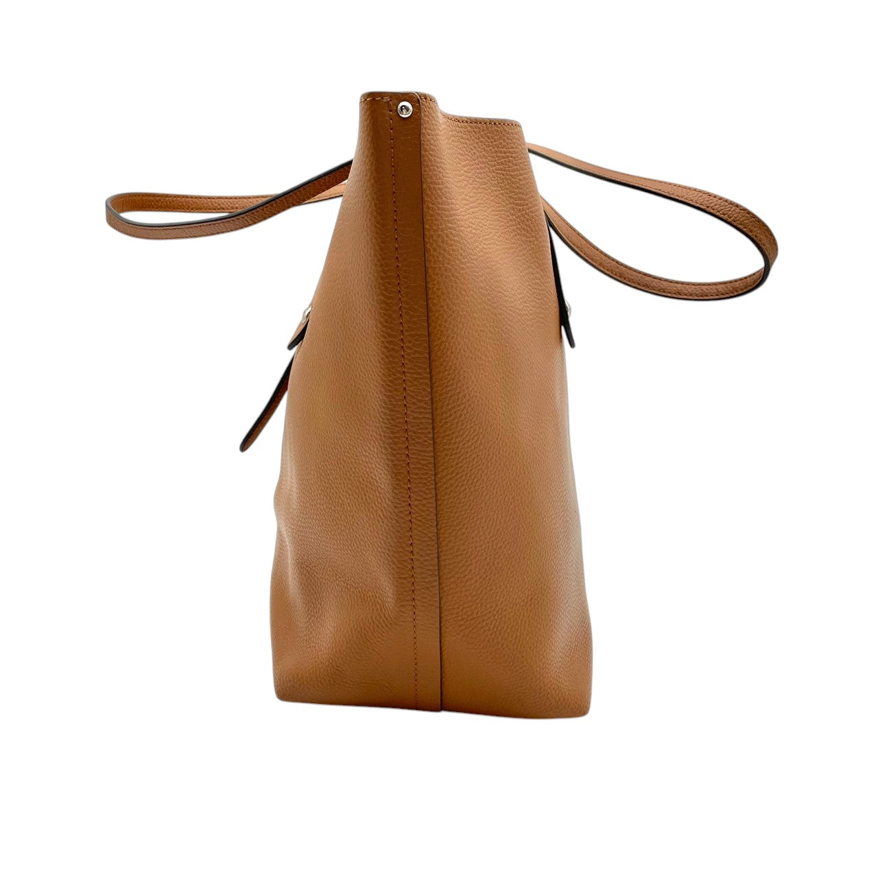 【良品】 コーチ COACH マーケット トートバッグ 58849 レザー 本革 ブラウン 茶 ターンロック 肩掛け 大容量 A4収納 通勤 通学 ビジネス デイリー お出かけ エレガント カジュアル レディース 定番 人気 鞄 カバン S82