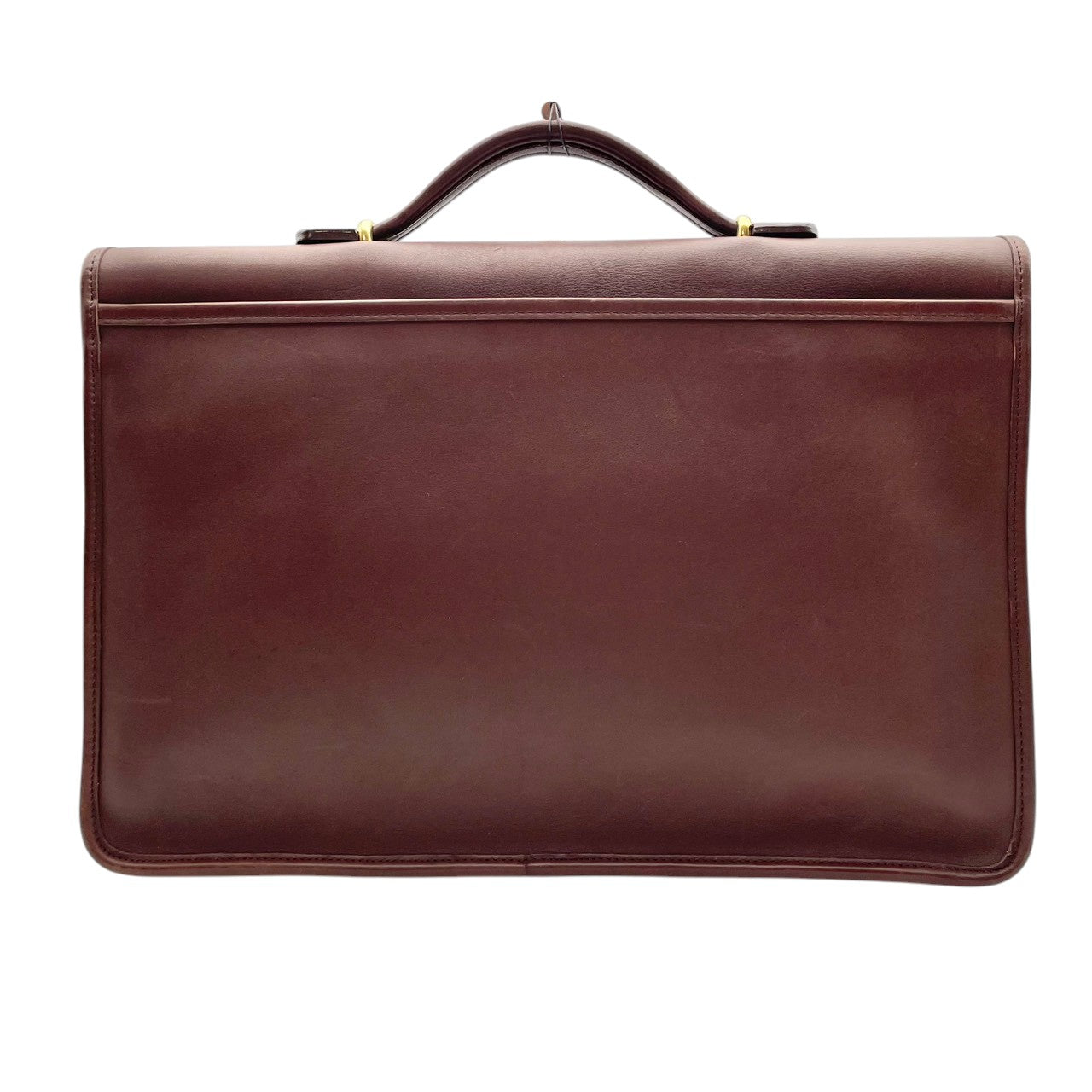 【美品】 コーチ COACH 5265 オールドコーチ ターンロック 2WAY ブリーフケース ビジネスバッグ レザー 本革 ブラウン 茶 斜め掛け 大容量 A4 通勤 通学 フォーマル エレガント レトロ ビンテージ メンズ 鞄 カバン S21