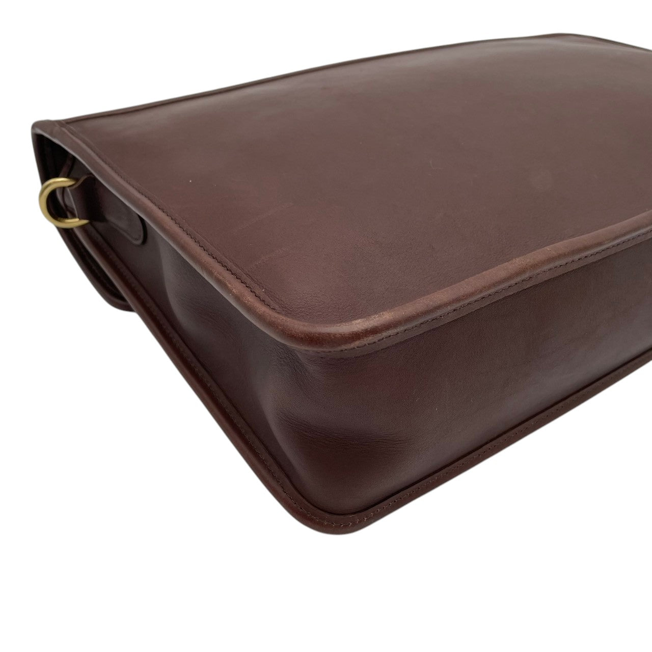 【美品】 コーチ COACH 5265 オールドコーチ ターンロック 2WAY ブリーフケース ビジネスバッグ レザー 本革 ブラウン 茶 斜め掛け 大容量 A4 通勤 通学 フォーマル エレガント レトロ ビンテージ メンズ 鞄 カバン S21