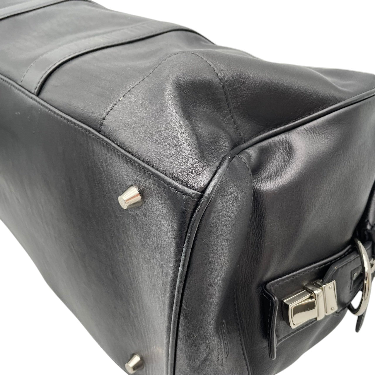 【美品】 コーチ COACH 5404 オールドコーチ レザー 本革 ブラック 黒 2WAY ボストンバッグ トラベルバッグ ダッフルバッグ 大容量 旅行 出張 帰省 ゴルフ スポーツ 斜め掛け 肩掛け クロスボディ メンズ ビンテージ レトロ S21