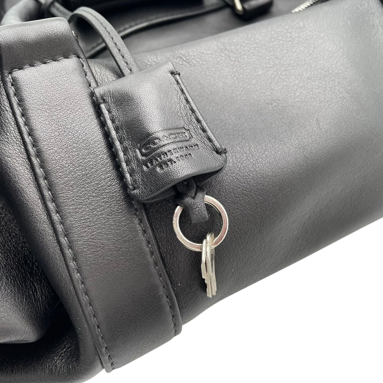 【美品】 コーチ COACH 5404 オールドコーチ レザー 本革 ブラック 黒 2WAY ボストンバッグ トラベルバッグ ダッフルバッグ 大容量 旅行 出張 帰省 ゴルフ スポーツ 斜め掛け 肩掛け クロスボディ メンズ ビンテージ レトロ S21
