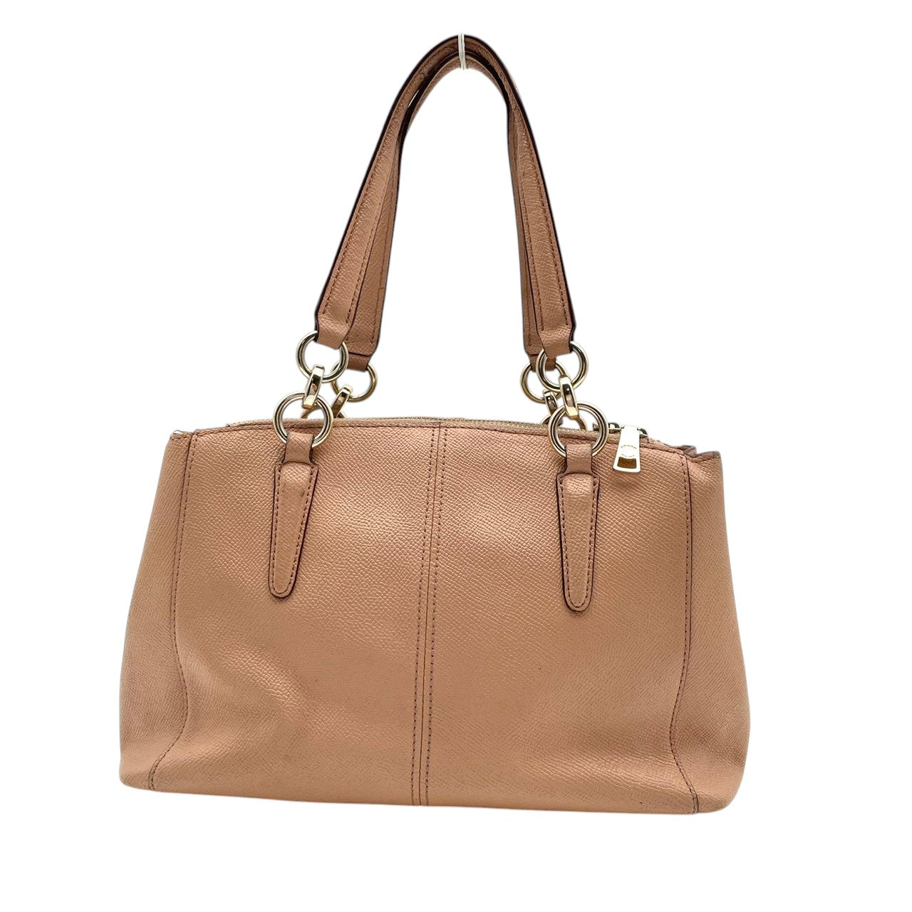COACH コーチ ミニ クリスティー キャリーオール 2WAY ハンドバッグ ショルダーバッグ レザー ピンク 肩掛け 斜め掛け クロスボディ 通勤 通学 エレガント レディース カジュアル フォーマル お出かけ デイリー F57523 S58