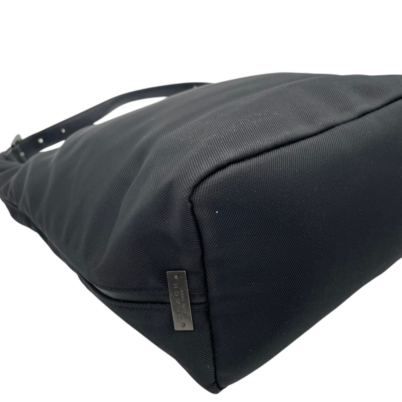 【良品】COACH コーチ ワンショルダーバッグ ショルダーバッグ 肩掛け ナイロン レザー ブラック 黒 軽量 シンプル 使いやすい 通勤 通学 大容量 エレガント レディース カジュアル フォーマル お出かけ デイリー 7423 S58