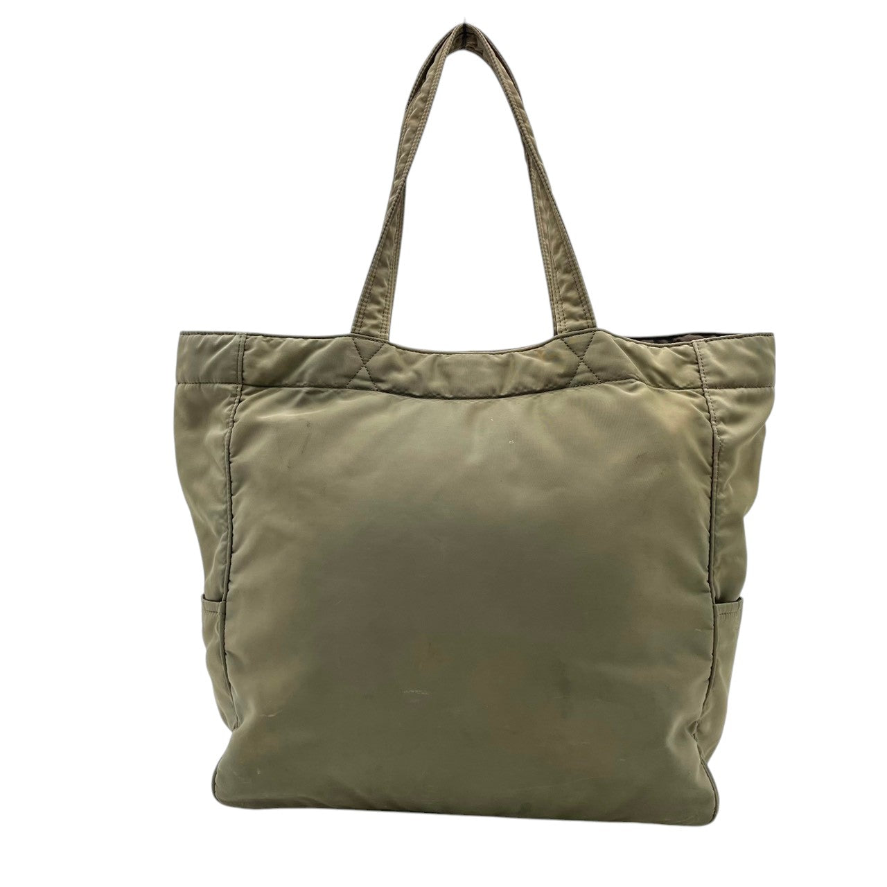 【良品】PORTER ポーター CREAM クリーム トートバッグ ハンドバッグ ナイロン 軽量 カーキグリーン 緑 吉田カバン 肩掛け A4収納 大容量 通勤 通学 旅行 シンプル 無地 メンズ レディース ユニセックス カジュアル デイリー 鞄 S65