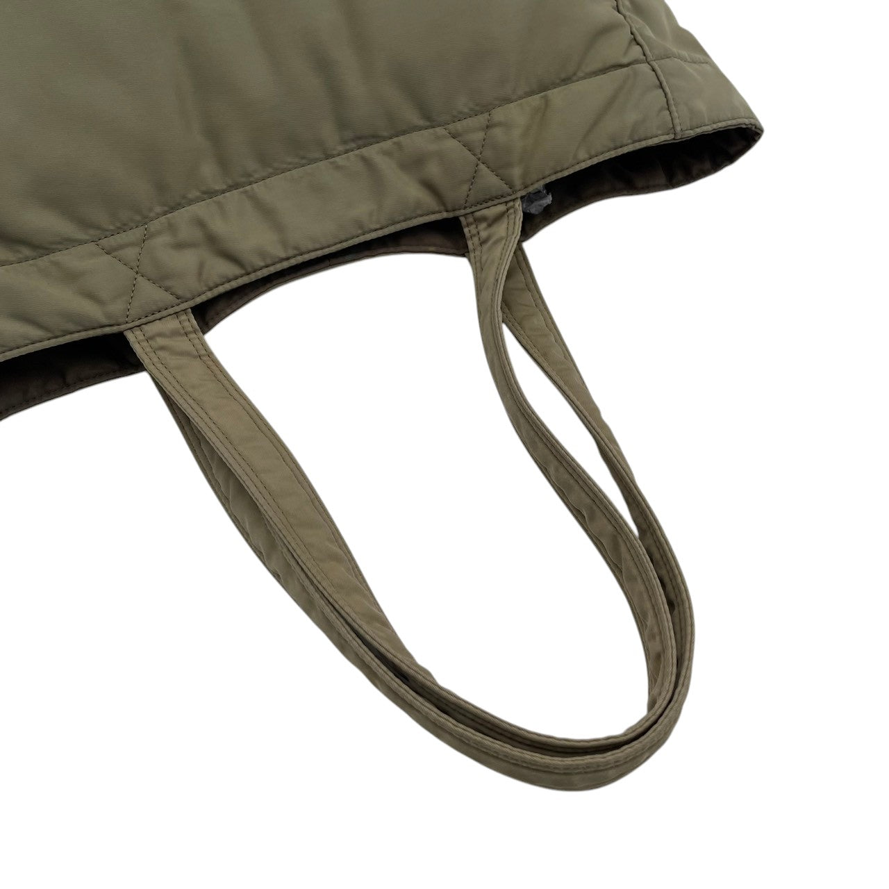 【良品】PORTER ポーター CREAM クリーム トートバッグ ハンドバッグ ナイロン 軽量 カーキグリーン 緑 吉田カバン 肩掛け A4収納 大容量 通勤 通学 旅行 シンプル 無地 メンズ レディース ユニセックス カジュアル デイリー 鞄 S65