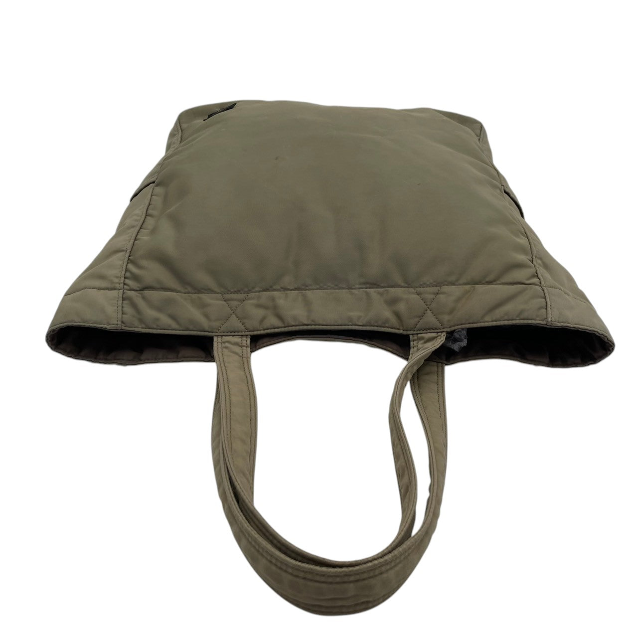 【良品】PORTER ポーター CREAM クリーム トートバッグ ハンドバッグ ナイロン 軽量 カーキグリーン 緑 吉田カバン 肩掛け A4収納 大容量 通勤 通学 旅行 シンプル 無地 メンズ レディース ユニセックス カジュアル デイリー 鞄 S65