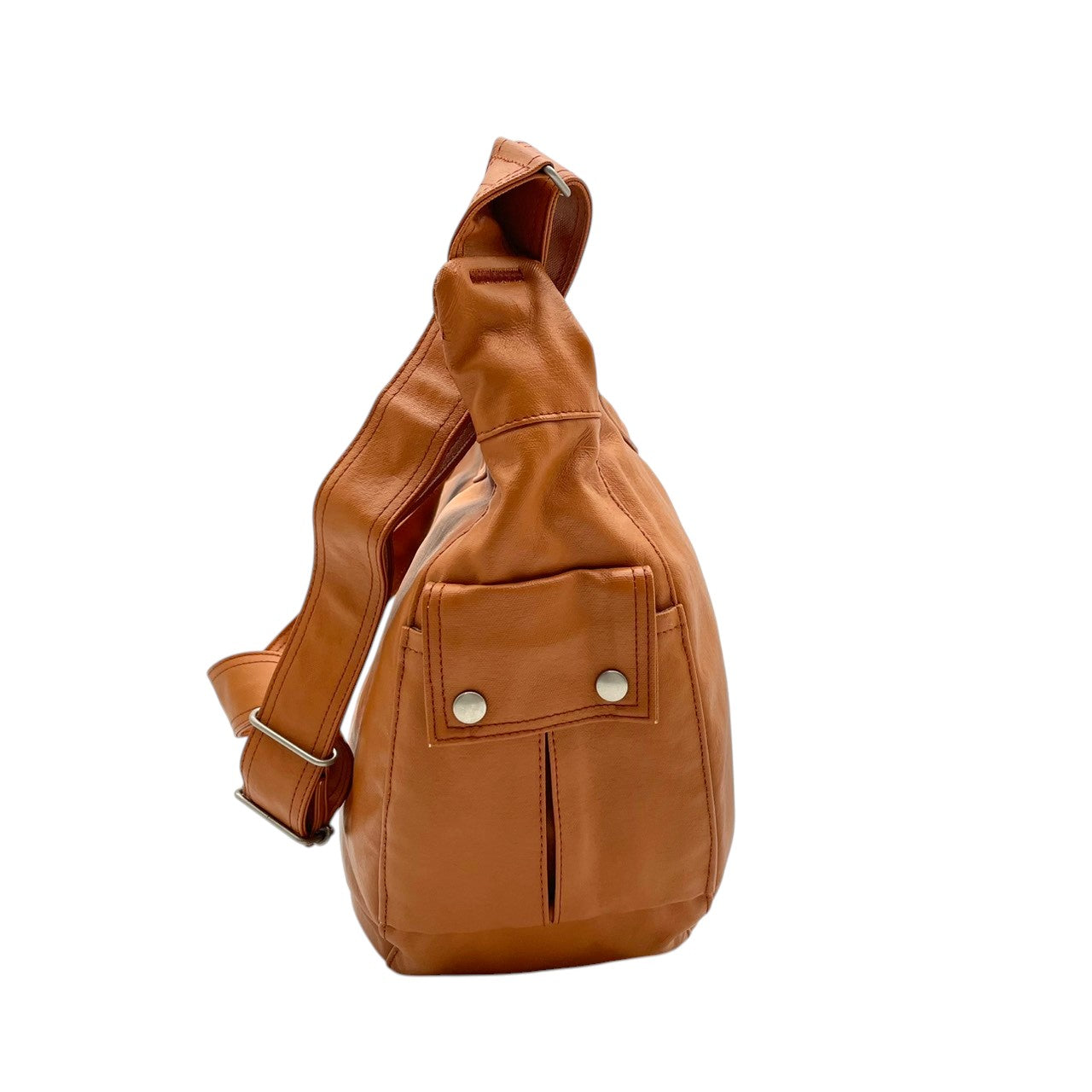 【美品】PORTER ポーター FREE STYLE フリースタイル ショルダーバッグ クロスボディ 斜め掛け PVC キャメルブラウン 茶色 軽量 大容量 A4収納 通勤 通学 旅行 トラベル メンズ レディース ユニセックス 吉田カバン S65