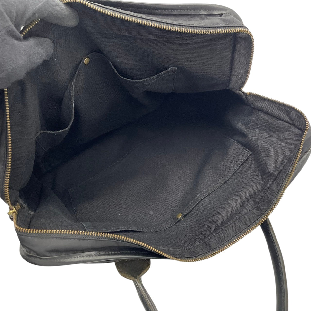 【良品】 フェリージ ブリーフケース 1845 ビジネスバッグ ナイロン レザー 黒 ブラック A4収納 メンズ 通勤 通学 出張 大容量 シンプル カジュアル エレガント 大人 上品 人気 定番 ブランド 高級 鞄 カバン S70