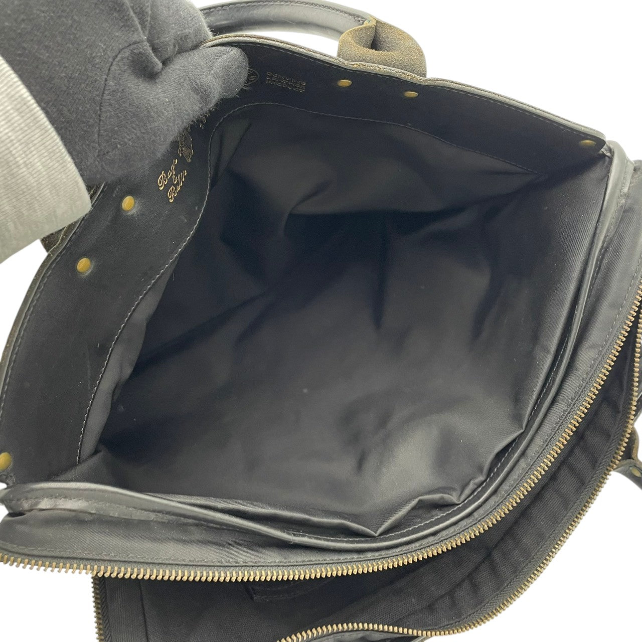 【良品】 フェリージ ブリーフケース 1845 ビジネスバッグ ナイロン レザー 黒 ブラック A4収納 メンズ 通勤 通学 出張 大容量 シンプル カジュアル エレガント 大人 上品 人気 定番 ブランド 高級 鞄 カバン S70