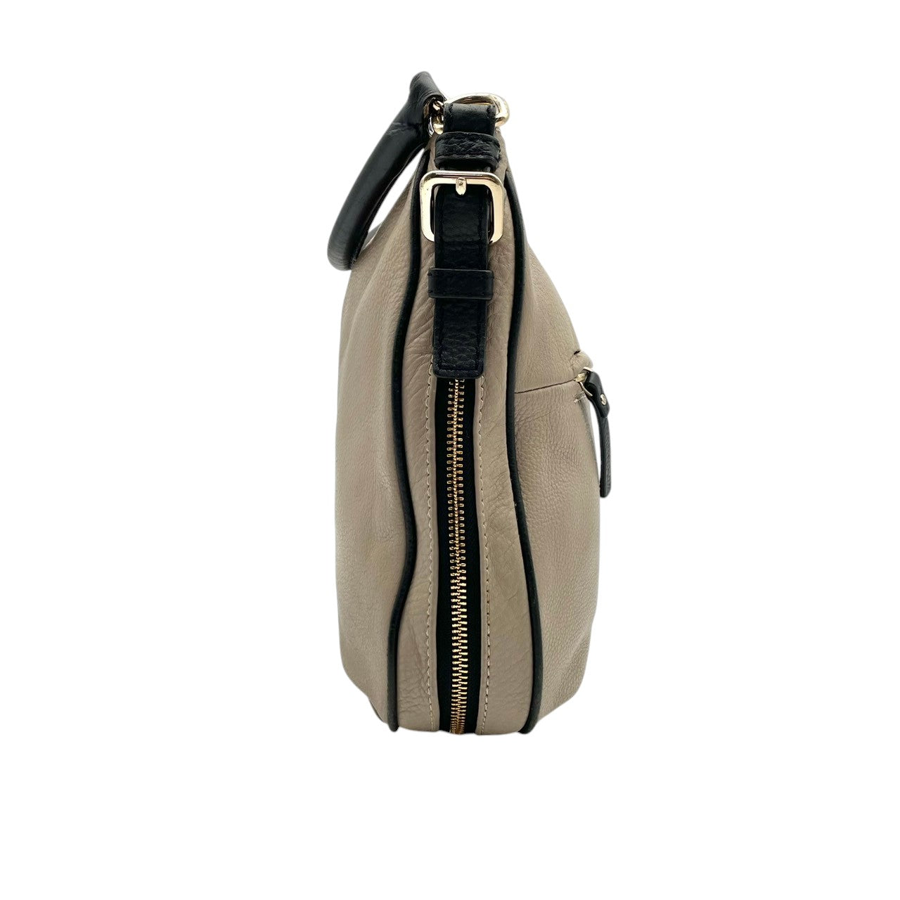 【良品】ケイトスペード 2WAY ショルダーバッグ ハンドバッグ グレージュ レザー 通勤 通学 大容量 大人可愛い 人気 定番 ブランド 高級感 シンプル エレガント 希少 使いやすい 収納 お出かけ 旅行 デイリー 鞄 カバン レディース S91