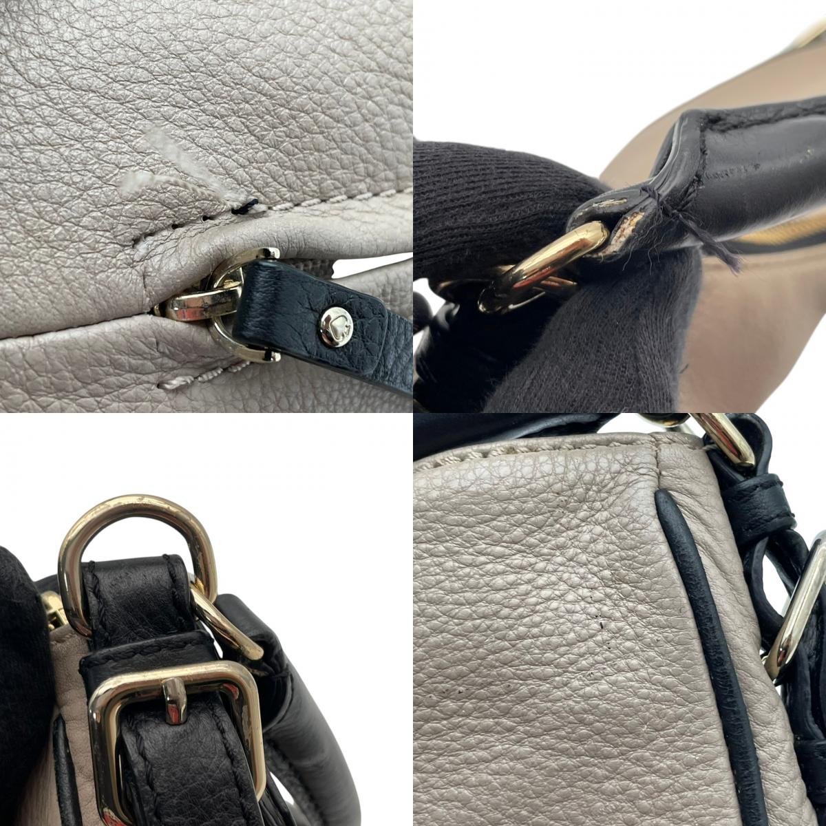 【良品】ケイトスペード 2WAY ショルダーバッグ ハンドバッグ グレージュ レザー 通勤 通学 大容量 大人可愛い 人気 定番 ブランド 高級感 シンプル エレガント 希少 使いやすい 収納 お出かけ 旅行 デイリー 鞄 カバン レディース S91