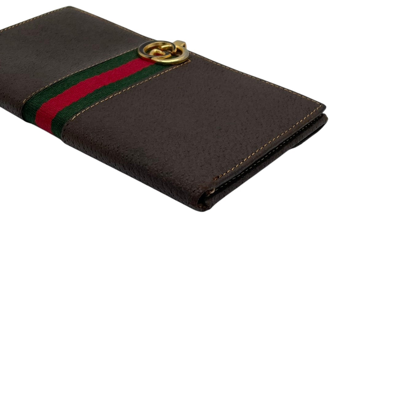【良品】グッチ オールドグッチ シェリーライン 長財布 レザー 茶 ブラウン ロングウォレット ヴィンテージ クラシック メンズ レディース 人気 定番 ブランド ビジネス カジュアル 上品 エレガント 高級感 普段使い お出かけ 旅行 ギフト W3