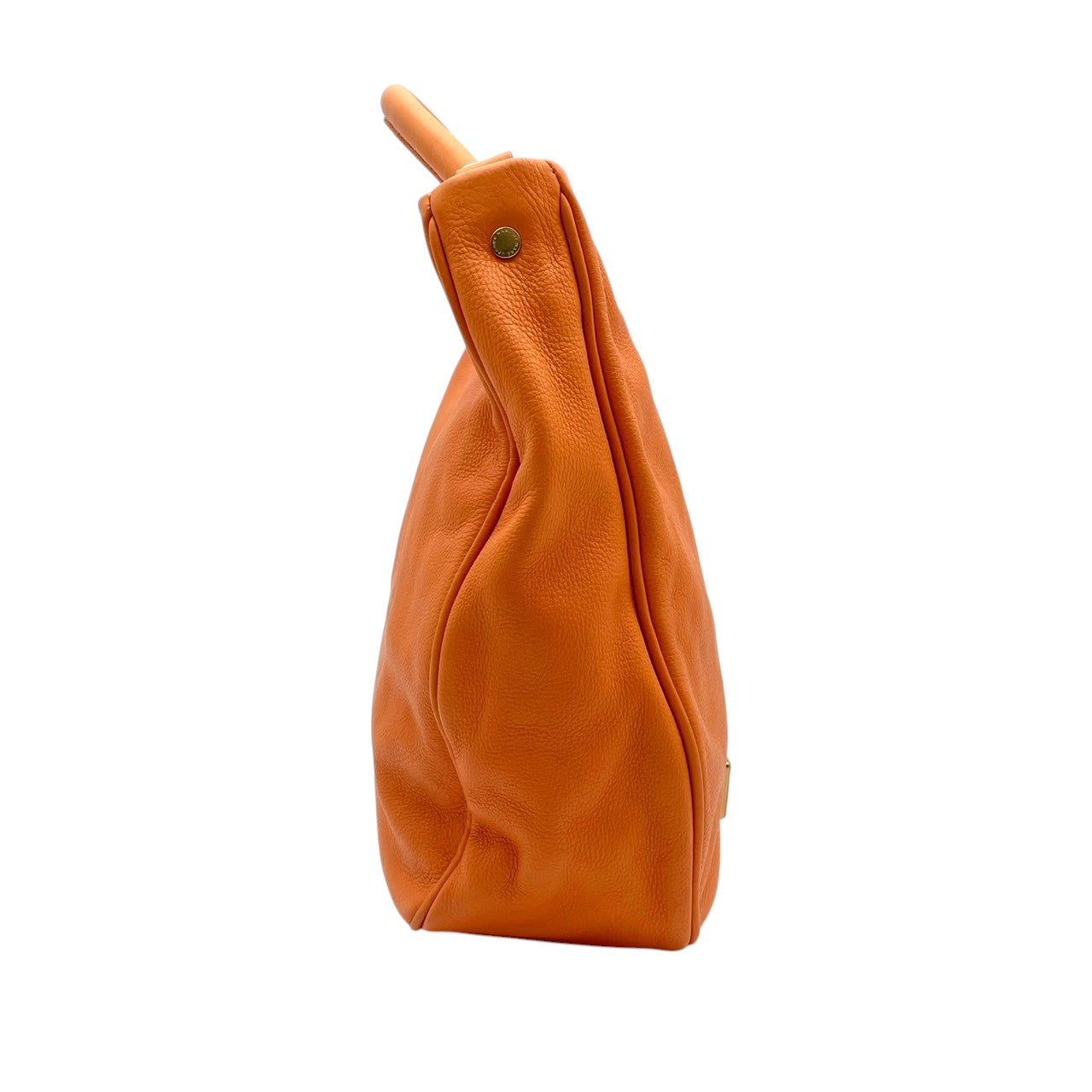 【美品】マークバイマークジェイコブス バッグ ハンドバッグ ショルダーバッグ 2WAY クラシック Q サッチェル 本革 レザー オレンジ ゴールド金具 斜め掛け 肩掛け クラシック エレガント スタイリッシュ 上品 お出かけ 旅行 デイリー 通勤 S10