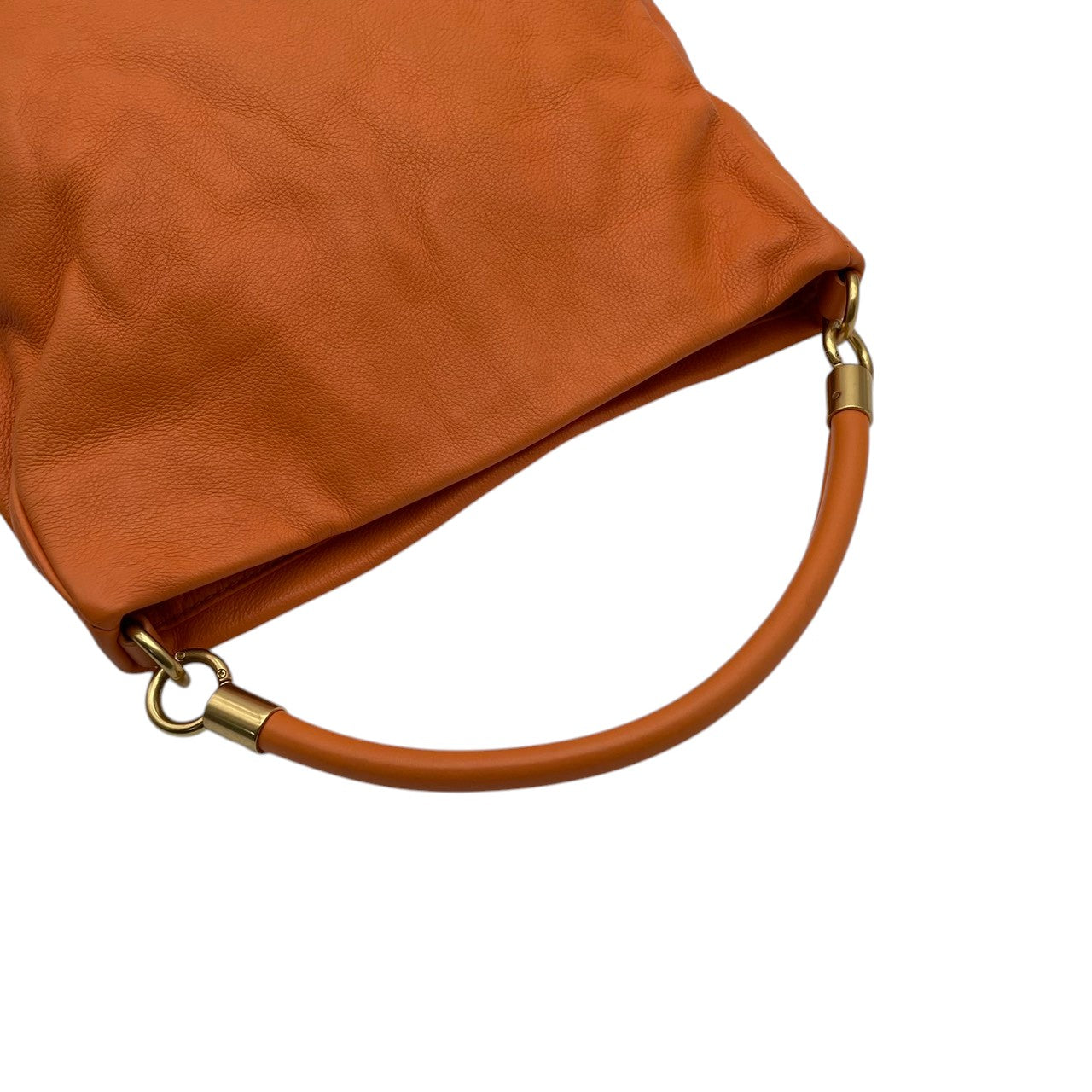 【美品】マークバイマークジェイコブス バッグ ハンドバッグ ショルダーバッグ 2WAY クラシック Q サッチェル 本革 レザー オレンジ ゴールド金具 斜め掛け 肩掛け クラシック エレガント スタイリッシュ 上品 お出かけ 旅行 デイリー 通勤 S10